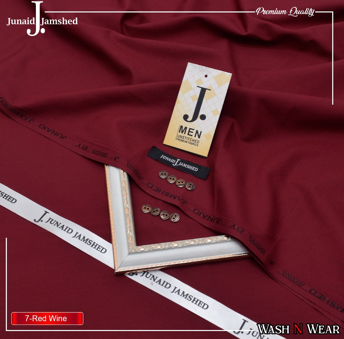 Premium Quality Men Wash N Wear Fabric J.524