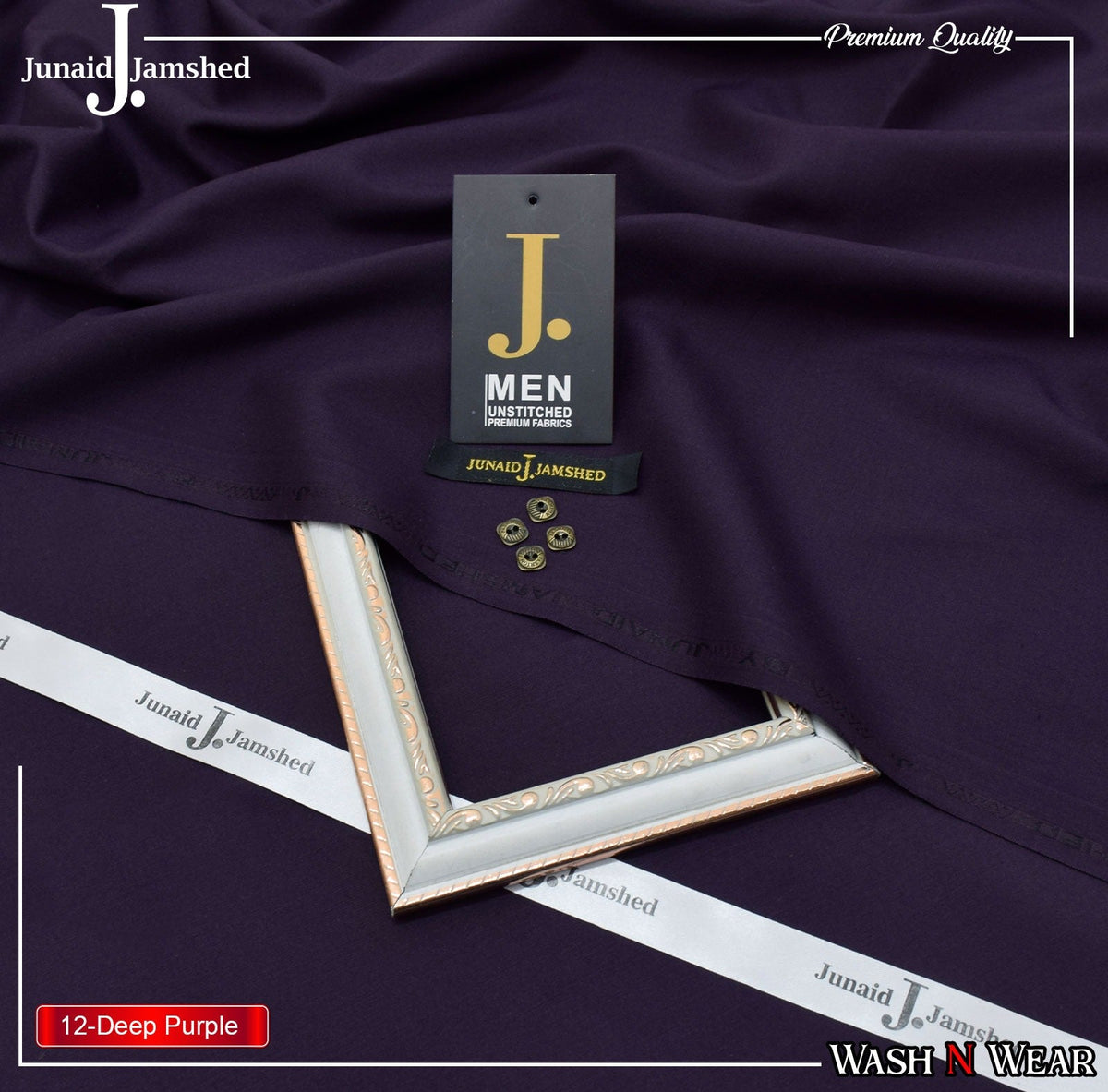 Premium Quality Men Wash N Wear Fabric J.529