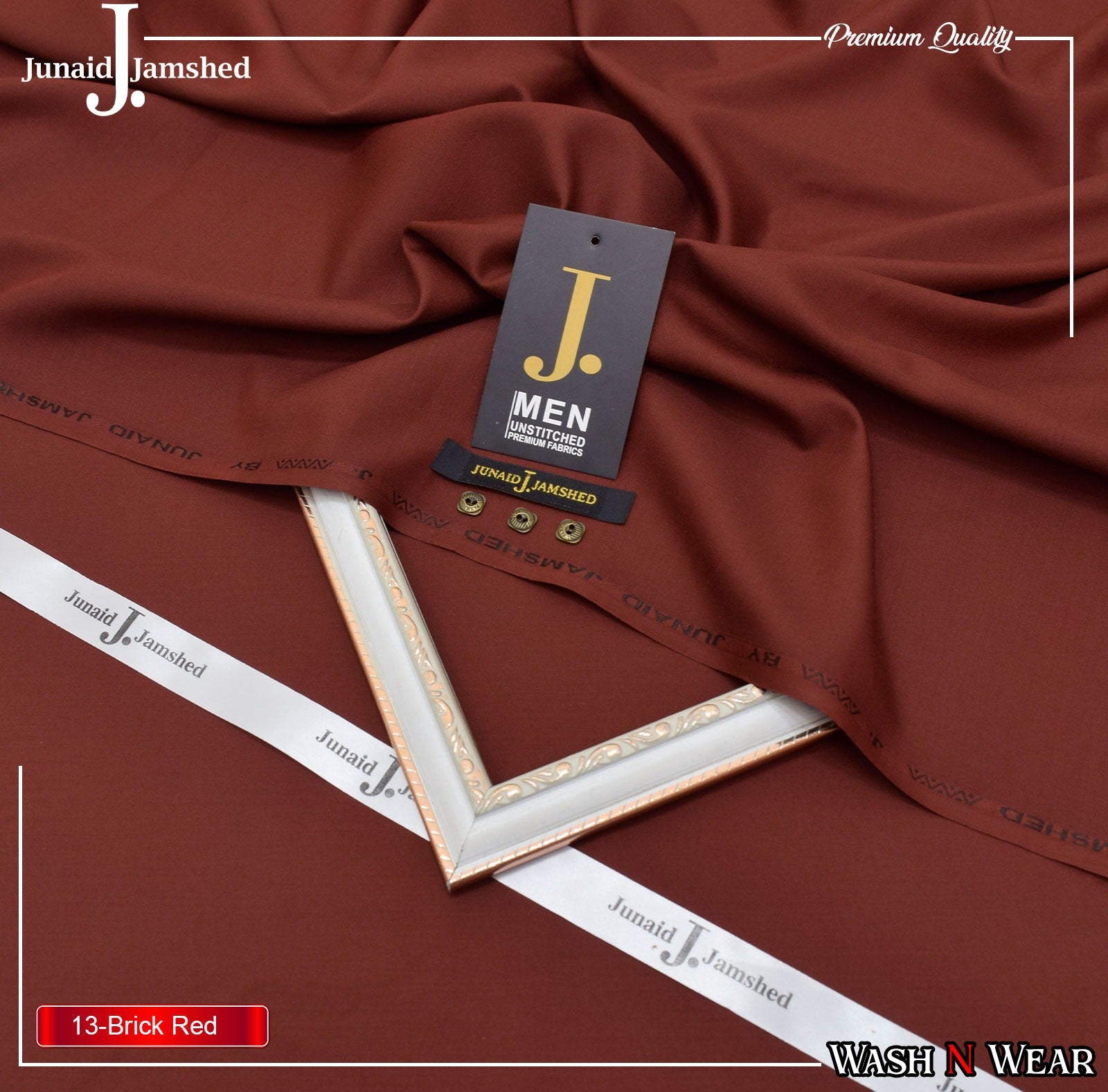 Wash N Wear | 4 Seasonal Best Wash N Wear | Brick Red