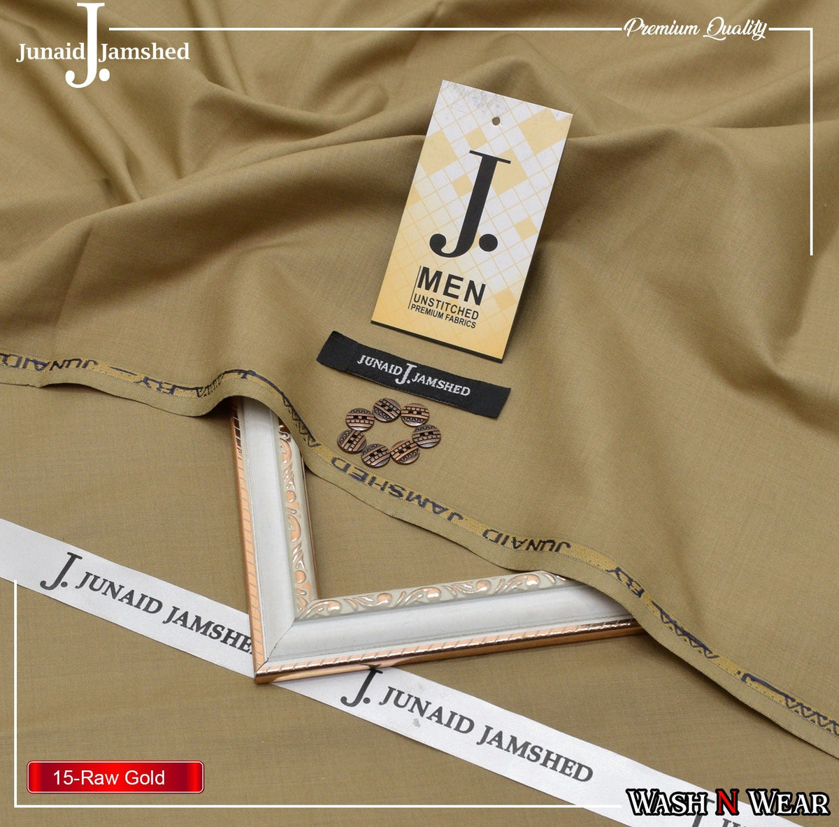 Premium Quality Men Wash N Wear Fabric J.526
